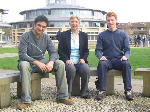 Iain Mathieson, Anne Davies and Owen Jones